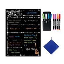 Placa de menu magnética LiebHome Dry Erase Weekly Planner 40x30cm