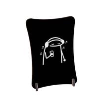 Placa de Mesa Curvo Florkofcows escutando música
