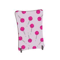 Placa de Mesa Curvo Pirulitos rosa Placa de Mesa Curvo Pirulitos rosa