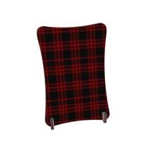 Placa de Mesa Curvo Xadrez listra com quadrados preto e ver Placa de Mesa Curvo Xadrez listra com quadrados preto e ver