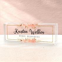 Placa de mesa em acrílico personalizada SalaGraphics 20 x 6 x 3 cm Placa de mesa em acrílico personalizada SalaGraphics 20 x 6 x 3 cm