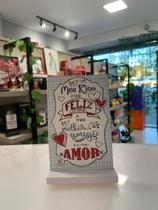 Placa de mesa - meu riso