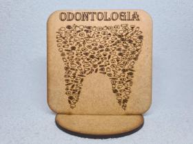 Placa De Mesa Profissão Odontologia Dentista Criativo - Geeknario