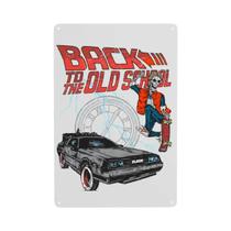 Placa De Metal Cinza Do Almanaque Esportivo De Volta Para O Futuro Para Decoração De Bar E Arte Para