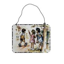 Placa de Metal Crianças Placa de Metal Crianças