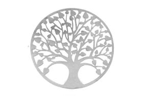 Placa de metal para decorar prata