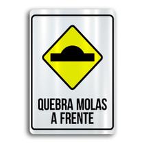 Placa de Metal quebra molas a frente 20cmx30cm Placa de Metal quebra molas a frente 20cmx30cm