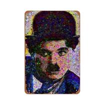 Placa De Metal Vintage Charlie Chaplin: Pôster Decorativo De Comédia Para Parede, Decoração De Ferro