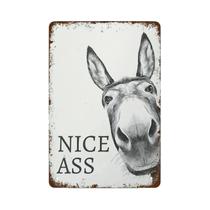 Placa De Metal Vintage De Advertência, Pôster De Arte Em Ferro Para Caverna Do Homem, Casa, Café,