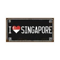 Placa De Metal Vintage Em Lata Para Decoração De Bar, Pub, Clube E Casa - Malásia, Filipinas,