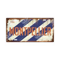 Placa De Metal Vintage Francesa Para Decoração De Bar, Pub, Man Cave E Clubes