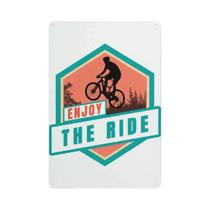 Placa De Metal Vintage Para Parede Com Tema De Ciclismo, Pintura Em Ferro Para Casa, Café, Jardim,
