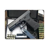 Placa De Metal Vintage Pietro Beretta CO2 Air Pistol Para Decoração De Parede, BBs E Munições, Ideal