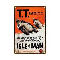 Placa De Metal Vintage Retro Dos EUA, Placa Decorativa De Parede, Cartaz De Lata