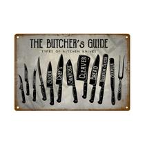 Placa De Metal Vintage Retrô Para Decoração De Parede De Cozinha - Estilo Diner