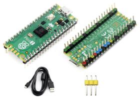 Placa de microcontrolador Wonrabai Pico 2 com cabeçalho pré-soldado