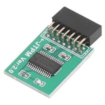 Placa de módulo TPM 2.0 Hyuduo para Win11 Green LPC de 14 pinos