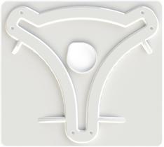 Placa de montagem de antena KING MB8200 para KING Jack e OmniPro