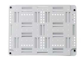 Placa de montagem Legrand OnQ Universal 25cm com rolo de tiras autocolantes
