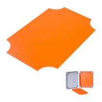 Placa De Montagem P/ Caixa De Passagem 300x200mm Laranja Placa De Montagem P/ Caixa De Passagem 300x200mm Laranja