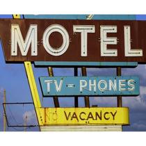 Placa de motel - tv / phones - quadros Placa de motel - tv / phones - quadros