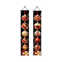 Placa De Natal Para Porta, Decoração 2D Para Cenário De Feriado, Fundo Para Festa Placa De Natal Para Porta, Decoração 2D Para Cenário De Feriado, Fundo Para Festa