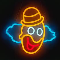 Placa de Neon Joker LED Dimerizável 32 x 29 cm para Decoração de Parede Placa de Neon Joker LED Dimerizável 32 x 29 cm para Decoração de Parede