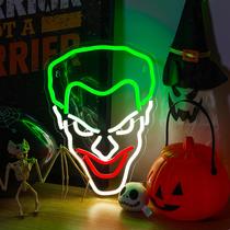 Placa de néon SHINEMYWAY Joker, 36 x 26 cm, alimentada por USB, regulável Placa de néon SHINEMYWAY Joker, 36 x 26 cm, alimentada por USB, regulável