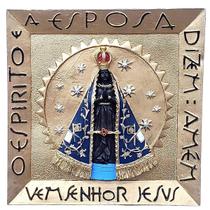 Placa De Nossa Senhora Aparecida 20Cm 27213 - Manaom