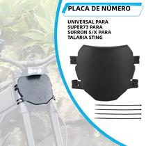 Placa De Número Frontal Para Moto Elétrica Dirt Bike Para Sur-Ron S X Light Bee Talaria Super 73 Placa De Número Frontal Para Moto Elétrica Dirt Bike Para Sur-Ron S X Light Bee Talaria Super 73