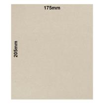 Placa de Papelão Cinza 17,5 x 20,5cm - Holler 1,5mm (10UN)