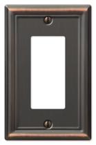 Placa de parede AMERELLE 149RDB Chelsea 1 Rocker Steel Bronze Placa de parede AMERELLE 149RDB Chelsea 1 Rocker Steel Bronze