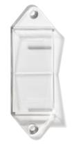 Placa de parede AMERELLE AmerTac SGRC Clear Rocker Switch Guard Placa de parede AMERELLE AmerTac SGRC Clear Rocker Switch Guard