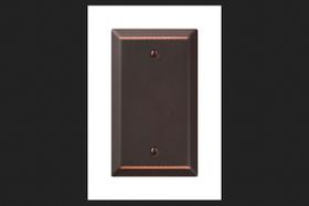 Placa de parede AmerTac Amerelle Century Aged Bronze 1 Gang