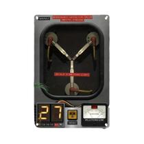 Placa De Parede Decorativa De Ferro Estilo Art Déco Inspirada Em De Volta Para O Futuro Com