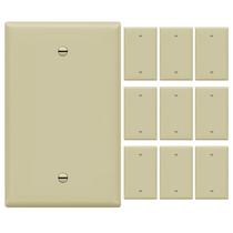 Placa de parede ENERLITES 1-Gang 12 Pack 12x8 cm Ivory
