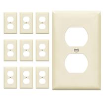 Placa de parede ENERLITES Duplex Receptáculo Outlet 1-Gang 11,43x7,01 cm
