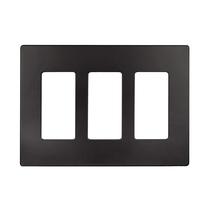 Placa de parede ENERLITES Elite Series 3-Gang 12x17 cm Bronze escuro