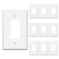 Placa de parede ENERLITES Oversize 1-Gang 14x9 cm, pacote com 10