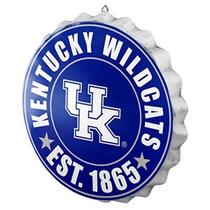 Placa de parede FOCO NCAA Bottle Cap Kentucky Wildcats