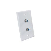 Placa de parede JR Products 47875 HD/SAT/CATV 3 GHz 4 condutores Placa de parede JR Products 47875 HD/SAT/CATV 3 GHz 4 condutores
