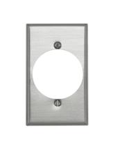 Placa de parede Leviton 83028 1-Gang, suporte embutido em alumínio de 5,5 cm