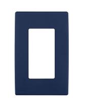 Placa de parede Leviton REWP1-RN Renu One-Gang Screwless Rich Navy