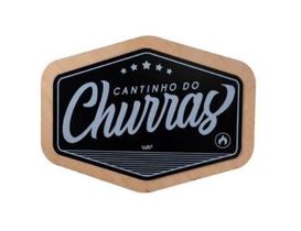 Placa de Parede shape urbano churras 38219