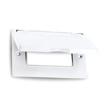 Placa de parede Sigma 14249WH Capa GFCI externa à prova de intempéries