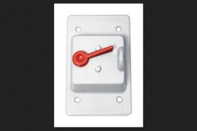 Placa de parede Sigma Electric Retangle 1 Gang Toggle Cover