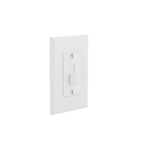 Placa de parede TayMac 2670W, 1 módulo, branca, estilo decorativo Placa de parede TayMac 2670W, 1 módulo, branca, estilo decorativo