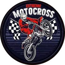 Placa de parede vintage de motocross em metal, pintura em ferro, 30x30cm Placa de parede vintage de motocross em metal, pintura em ferro, 30x30cm