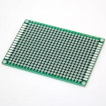 Placa de PCB Fibra de Vidro Perfurada 12x18 cm - Face Simples
