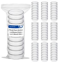 Placa de Petri CryoKing Small 60x15mm estéril, pacote com 100 tampas